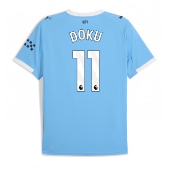 Manchester City Jeremy Doku #11 Hjemmedrakt 2025-26 Kortermet Manchester City Jeremy Doku #11 Hjemmedrakt 2025-26 Kortermet